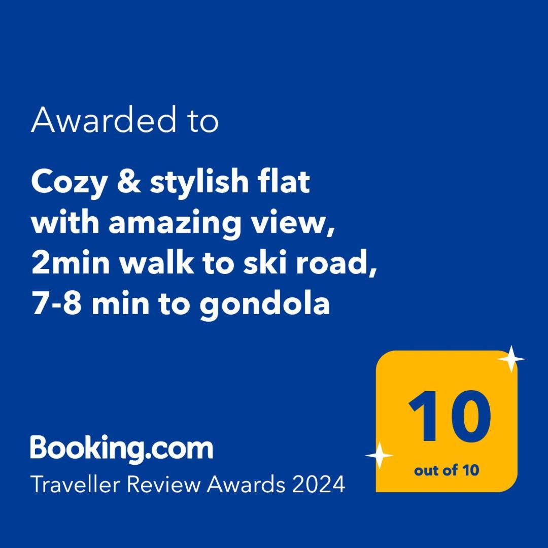 Cozy & Stylish Flat With Amazing View, 2Min Walk To Ski Road, 7-8 Min To Gondola Bansko Zimmer foto